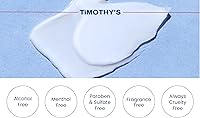 Timothy's Unscented Shave Cream 6oz — image 3