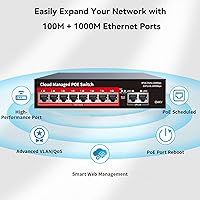 STEAMEMO 8-Port PoE+ Switch 120W — image 8