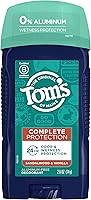 Tom's of Maine Complete Protection Aluminum-Free Natural Deodorant for Men, Sandalwood & Vanilla, 2.6 oz — image 1