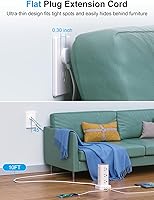 UWIWUTEI Power Strip with Wireless Charger 17-in-1 — image 3