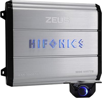 Hifonics Zeus ZXX 1800 Watt Monoblock Car Audio Amplifier