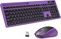 Vivefox 2.4GHz Wireless Keyboard and Mouse Combo — image 1