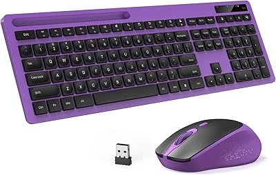 Vivefox MKTBA Wireless Keyboard and Mouse Combo