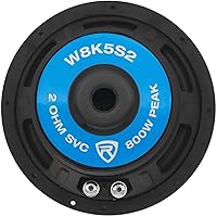 Rockville K5 W8K5S2 8″ 2-Ohm Car Subwoofer — image 4