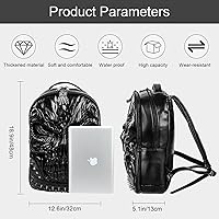 XUANNIAO 3D Skull PU Leather Backpack — image 3