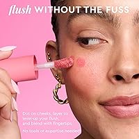 Glow Recipe Niacinamide Dewy Flush Tinted Liquid Blush Serum - Watermelon Flush 0.4oz — image 2