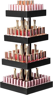 Homde Bamboo Nail Polish Organizer