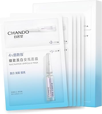 CHANDO Himalaya 2-Step Niacinamide Brightening Ampoule Mask 1.5mL + 33mL (5 PCS)