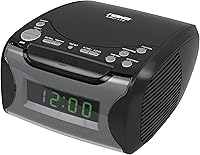Naxa NRC175 Digital Alarm Clock Radio with CD Player — image 1