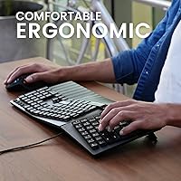 Perixx PERIBOARD-535BR Wired Ergonomic Mechanical Split Keyboard — image 8