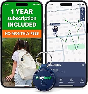 MYLOC8 GPS Tracker for Kids with SOS Button Review