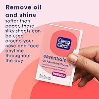 Clean & Clear Essentials Oil Absorbing Sheets 50 Count — image 2