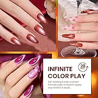 Beetles Fall Gel Nail Polish Set – Opulent Glow Cat Eye, 20 Colors — image 6