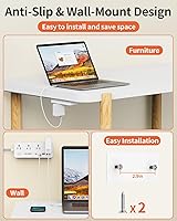 DEPOW Power Strip Surge Protector with 8 AC Outlets and 4 USB Ports — image 7