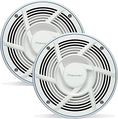 Pioneer TS-MR2040 Marine Speakers (Pair) 8-inch