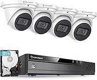 Amcrest NV4108E 4K POE Security Camera System with 2TB HDD — image 1