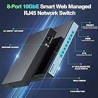 SODOLA 8 Port 10Gb Easy Web Managed Switch — image 2