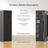 Mthstec 4-in-1 External Blu-ray Drive — image 3