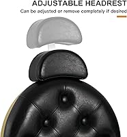 Artist Hand Retro Barber Chair - Gold — image 8