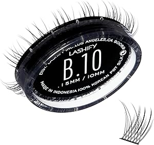 Lashify Bold 10mm Gossamer DIY Eyelash Extensions Refill, Black Review