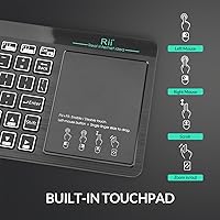 Rii RT518S Wireless and Bluetooth Keyboard — image 3