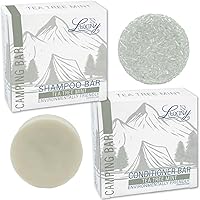 Luxiny Tea Tree Mint Shampoo and Conditioner Bar Set — image 1