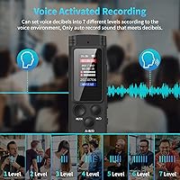 ASINNO AO-15 64GB Digital Voice Recorder — image 3