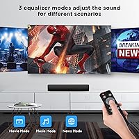 MZEIBO 50W TV Soundbar — image 3