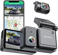 HEABOLI HP88 4K Dual Dash Cam Front and Rear — image 1