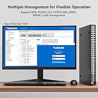 YuanLey 48-Port Gigabit Managed Switch with 6x10G SFP+ — image 6