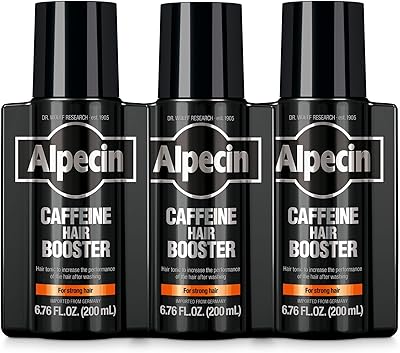 Alpecin Caffeine Hair Booster 6.76 Fl Oz (Pack of 3)