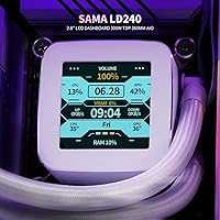 SAMA LD 240mm AIO Liquid CPU Cooler — image 8