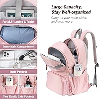 MoKo Women's Gym Backpack with Shoe Compartment — image 2