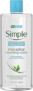Simple Water Boost Micellar Cleansing Water 13.5 oz Review