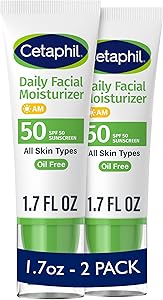 Cetaphil Daily Facial Moisturizer SPF 50, 1.7 Fl Oz (Pack of 2) Review