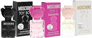 MOSCHINO Perfume for Women Variety Mini Splash Giftset - Toy 2, Bubblegum, Toy Boy Review