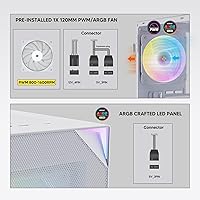 Vetroo AL800 Mid Tower ATX PC Case — image 8