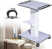 DNYSYSJ Beauty Salon Trolley Cart, 20.5x15.7x27.2in White — image 4