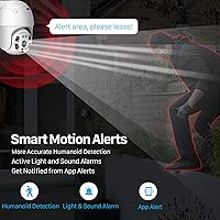 BESDERSEC A6 Pan Tilt Outdoor Security Camera — image 5