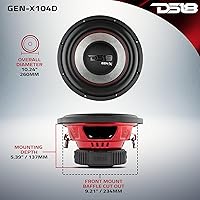 DS18 GEN-X104D 10-Inch Subwoofer — image 2