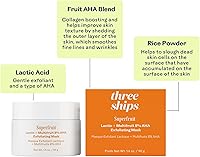 Three Ships Superfruit Lactic + Multifruit 8% AHA Exfoliating Mask 1.4 oz — image 6