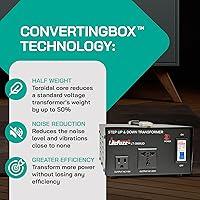 LiteFuze LT-3000UD Voltage Converter Transformer — image 7