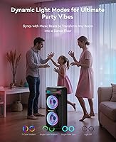 GREEN KEEPER GKD60 Karaoke Machine with 2 Wireless Microphones — image 7