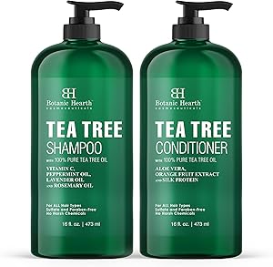 Botanic Hearth Tea Tree Shampoo and Conditioner Set, 16 Fl Oz Each Review