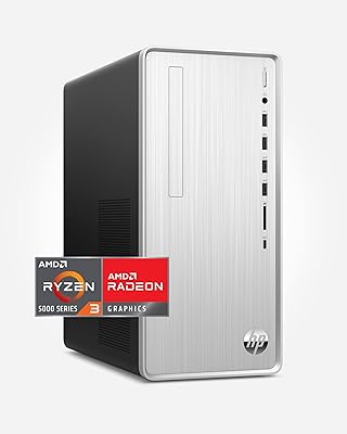 HP Pavilion Desktop TP01-2032, Ryzen 3 5300G, 4GB RAM, 256GB SSD