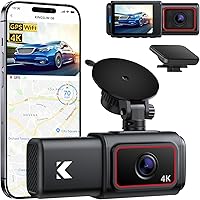 Kingslim D6 4K Dual Dash Cam — image 1