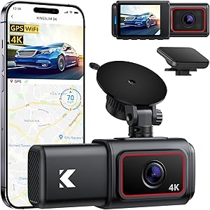 Kingslim D6 4K Dual Dash Cam Review