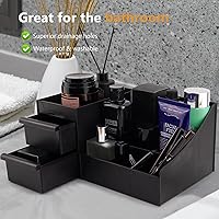 Decorcode Black Vanity Organizer with Drawers — image 6