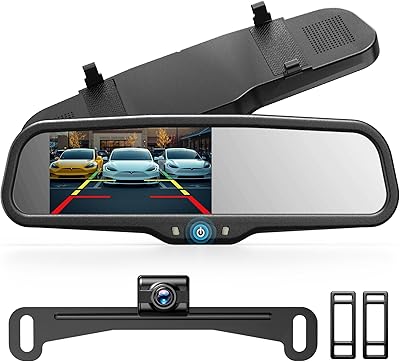 Auto-Vox T1400AW Rear View Mirror Backup Camera