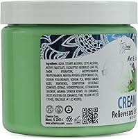 SPA REDI Body and Foot Cream Mask, Mint & Eucalyptus, 16oz — image 3